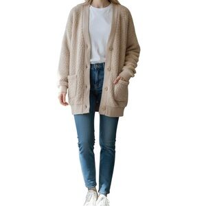 New Love by GAP Sherpa Cardi Size XSmall/Small